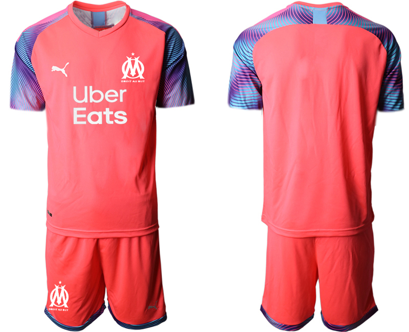 Men 2020-2021 club Marseille red goalkeeper Soccer Jerseys